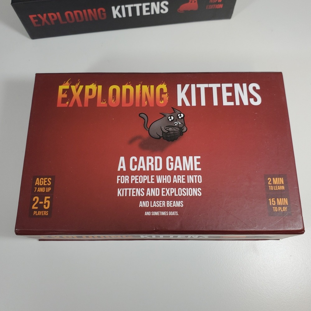 4 Card Game Lot Unstable Unicorns Exploding Kittens Ruckus Rook - Picture 7 of 10